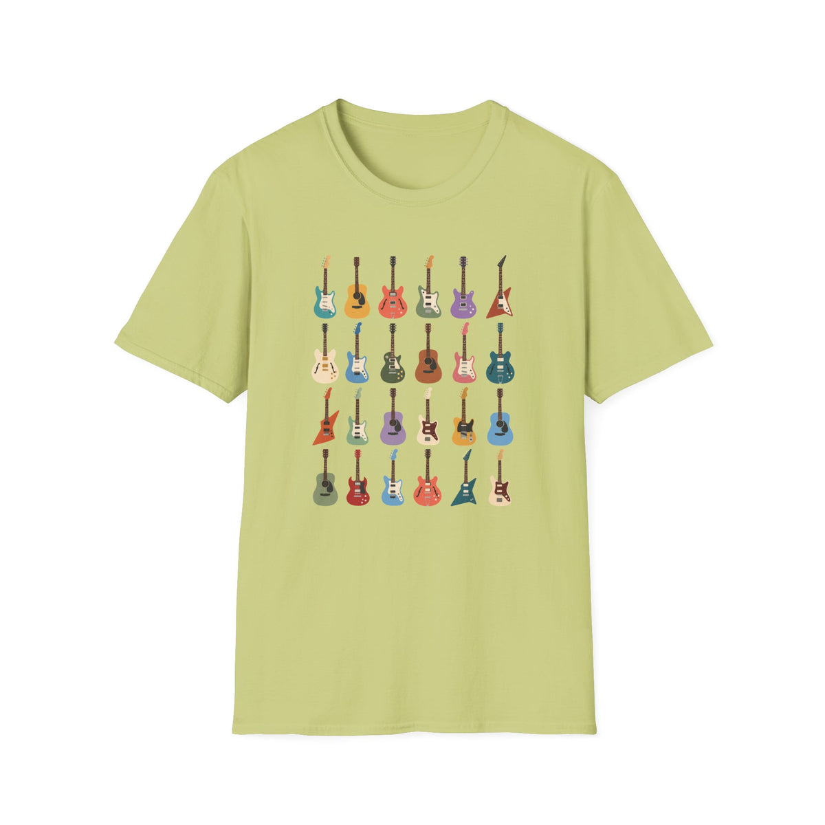 Guitars Grid T-Shirt