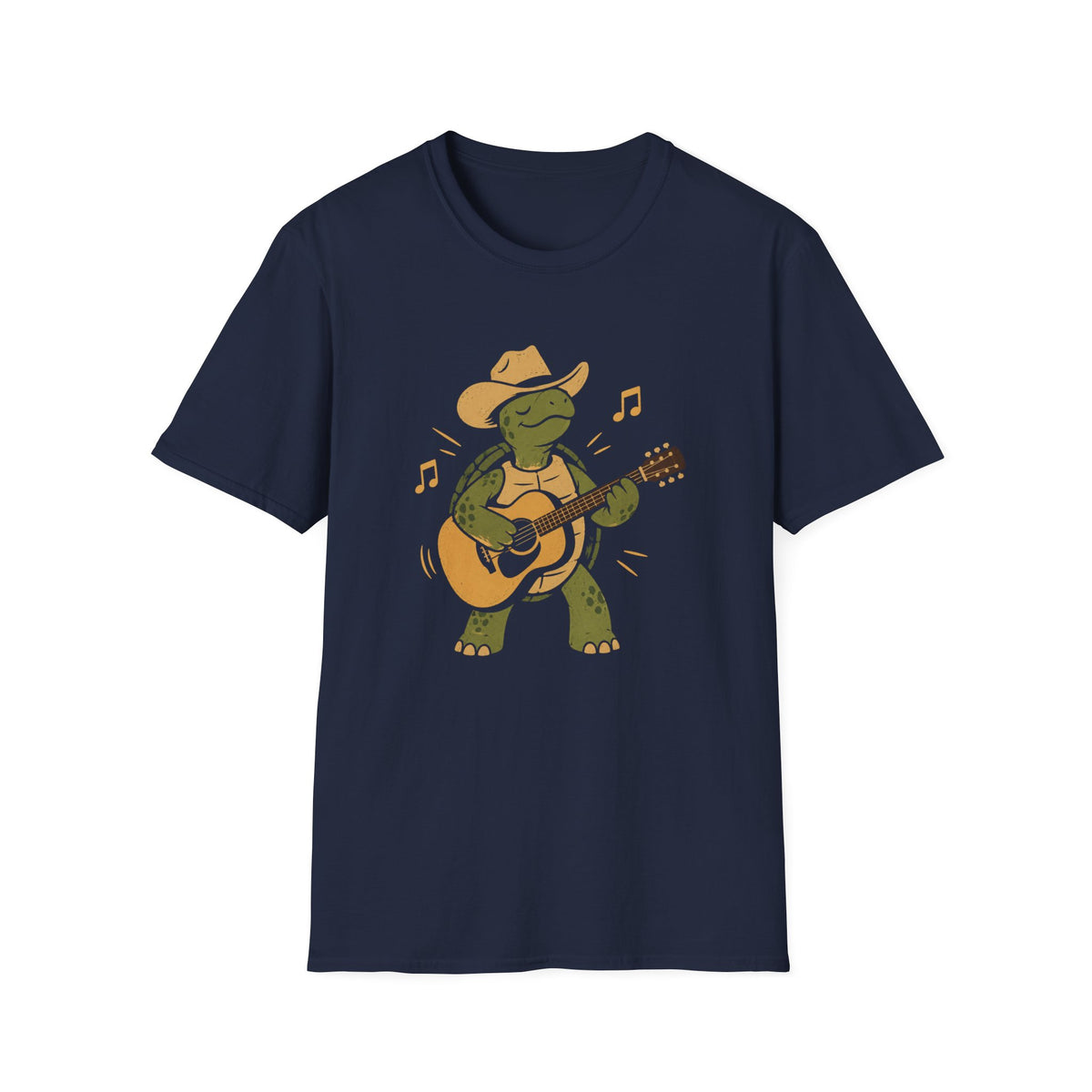 Turtle Playing Guitar T‑Shirt