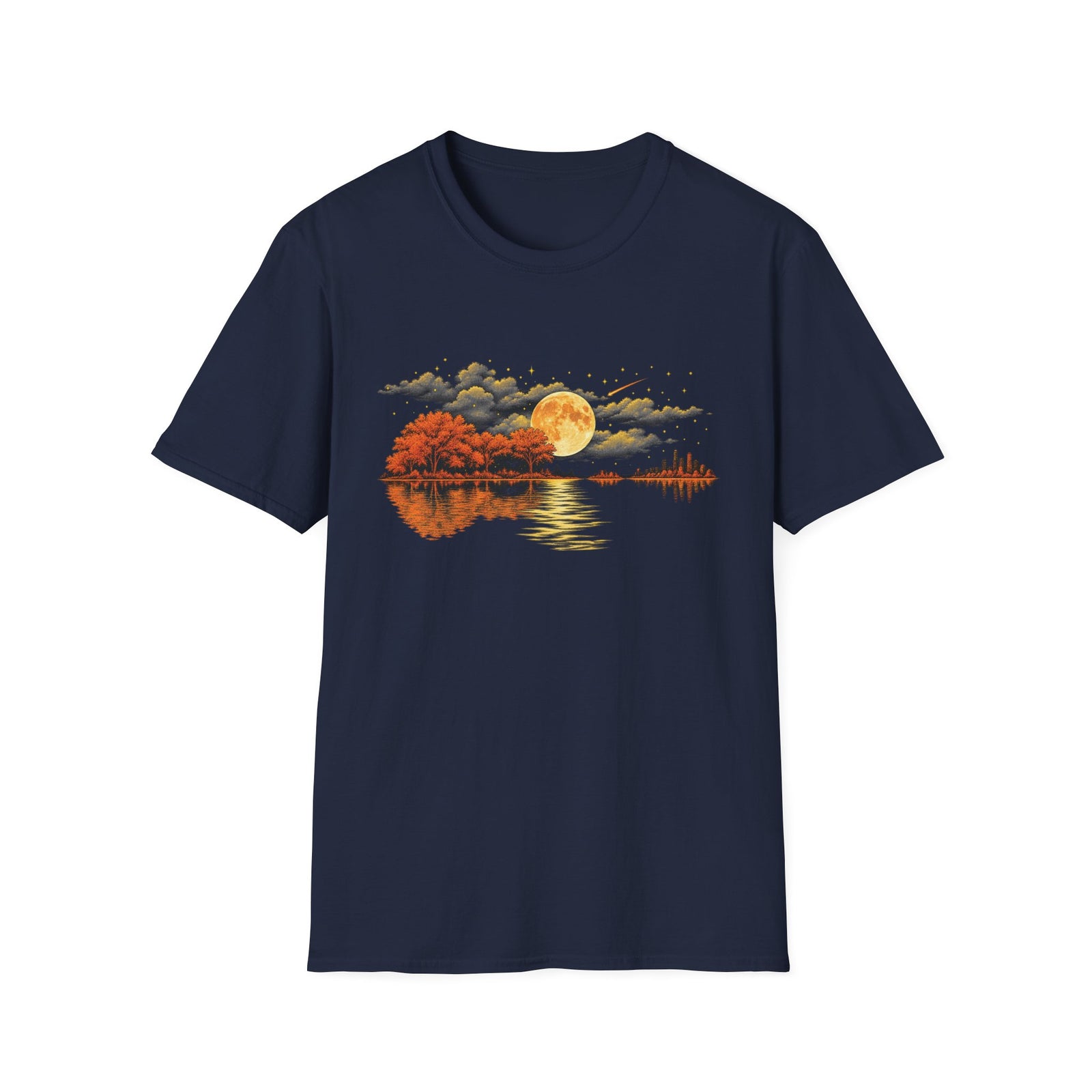 Moonlit Guitar T-Shirt