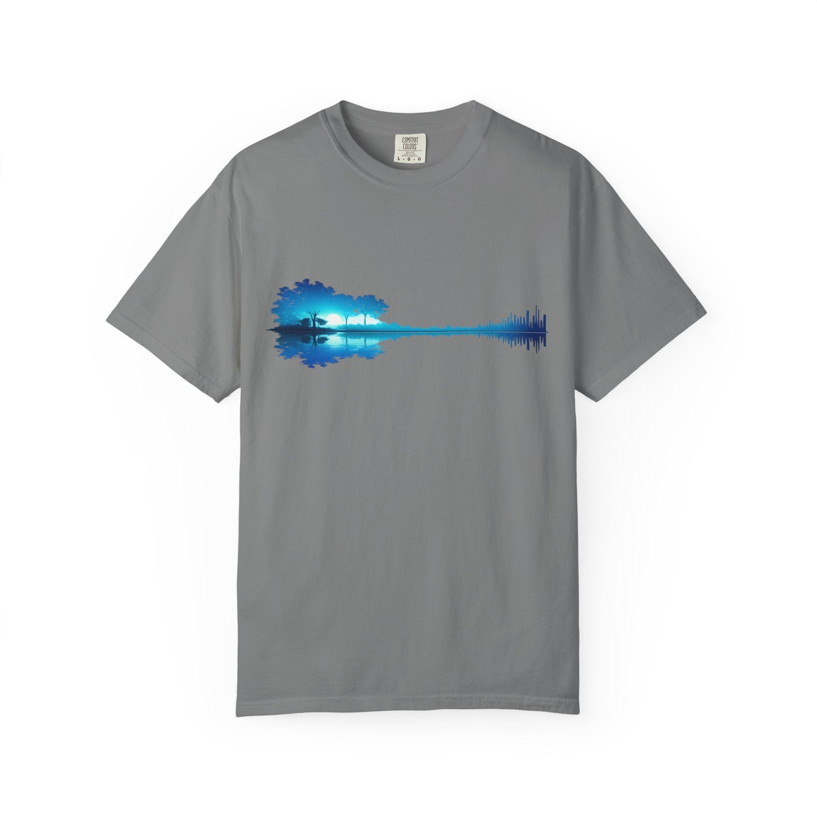 Guitar Soundwave Nature T-Shirt