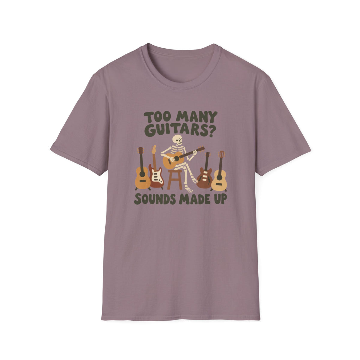 Too Many Guitars T-Shirt