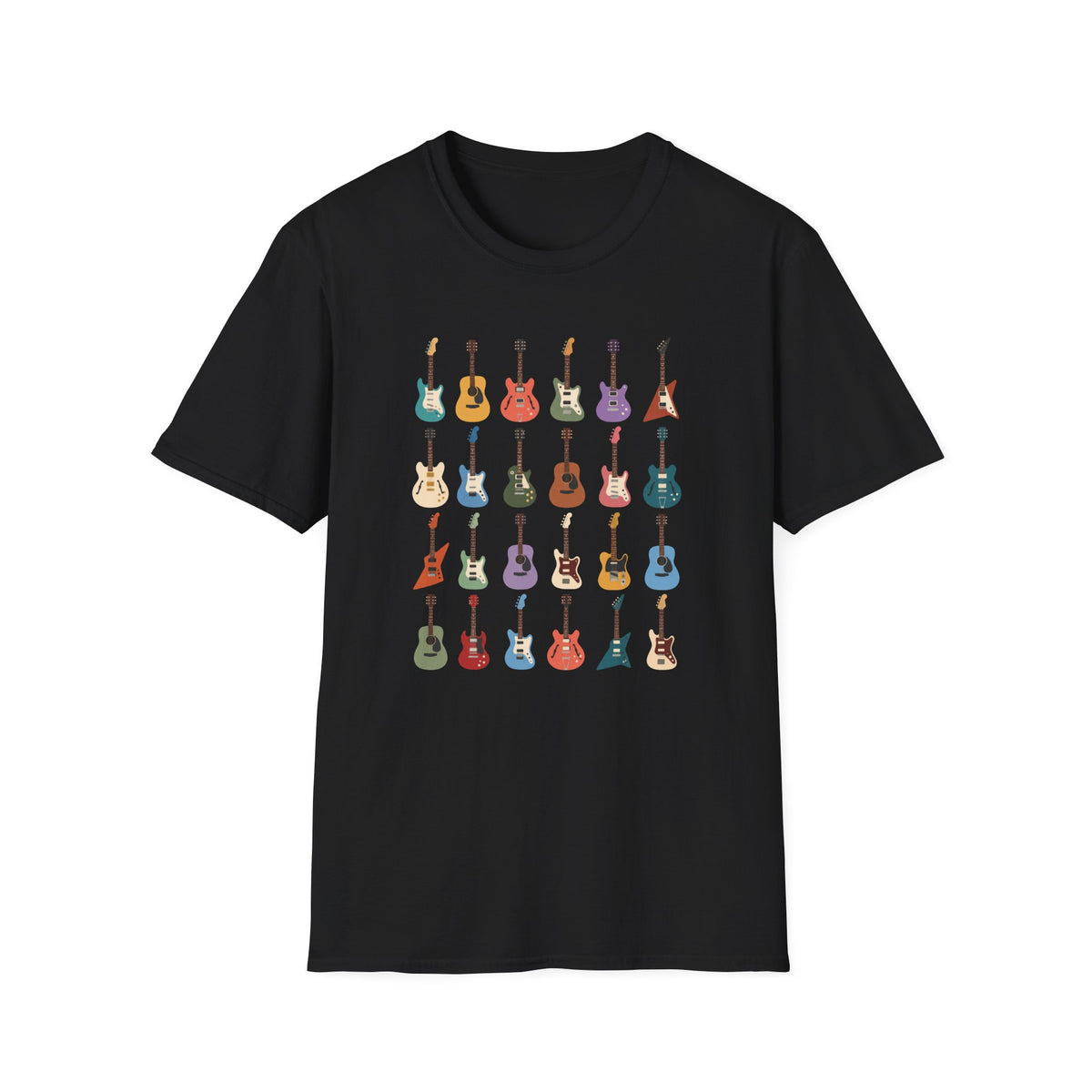 Guitars Grid T-Shirt