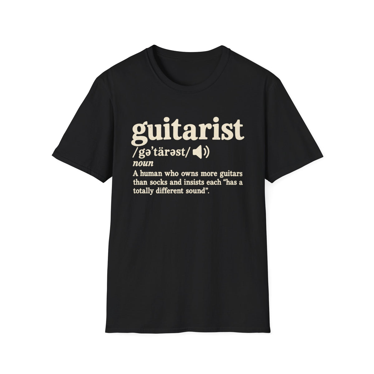 Guitarist Definition T-Shirt