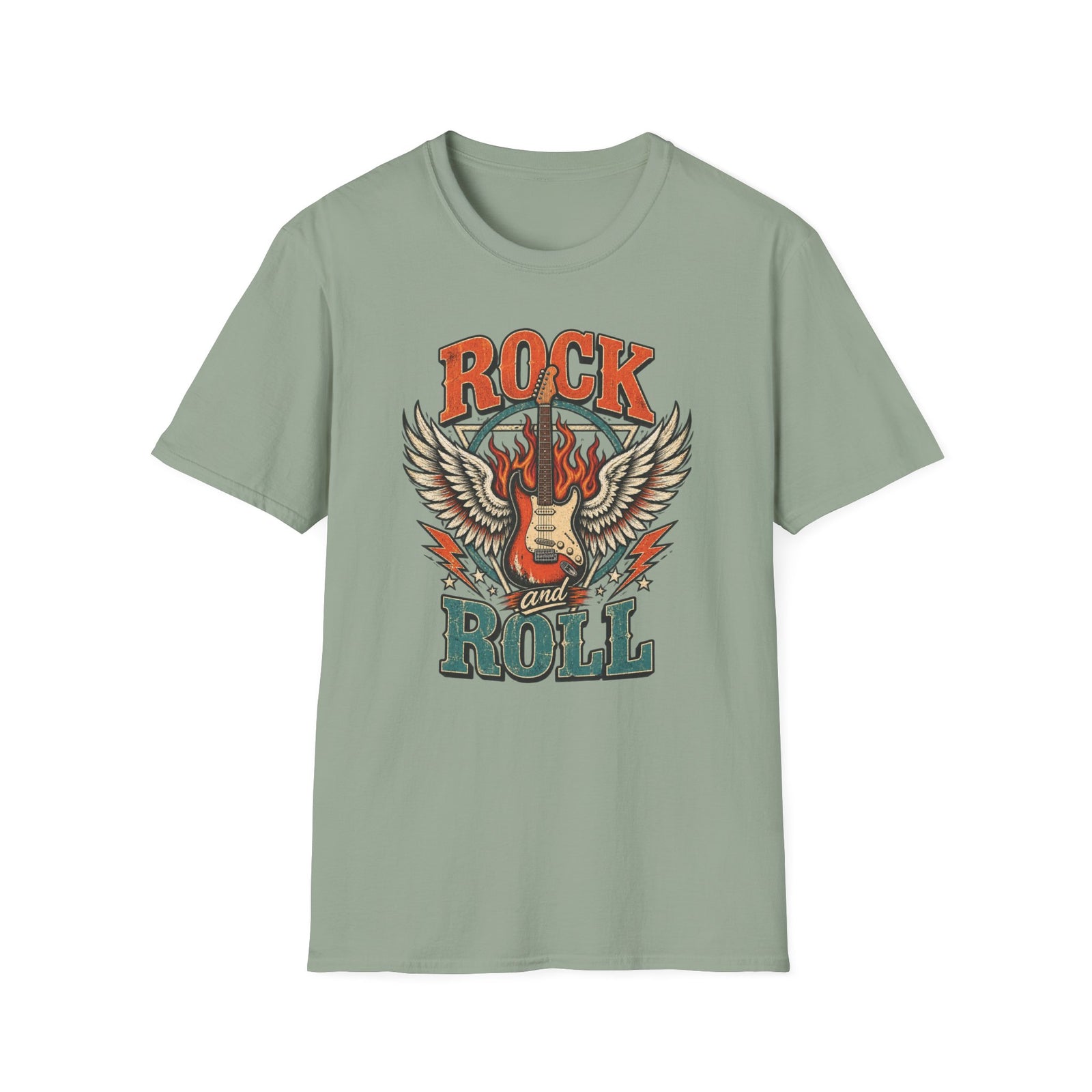 Rock and Roll Guitar T-Shirt