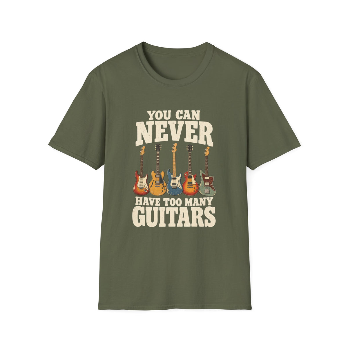 Too Many Guitars T-Shirt
