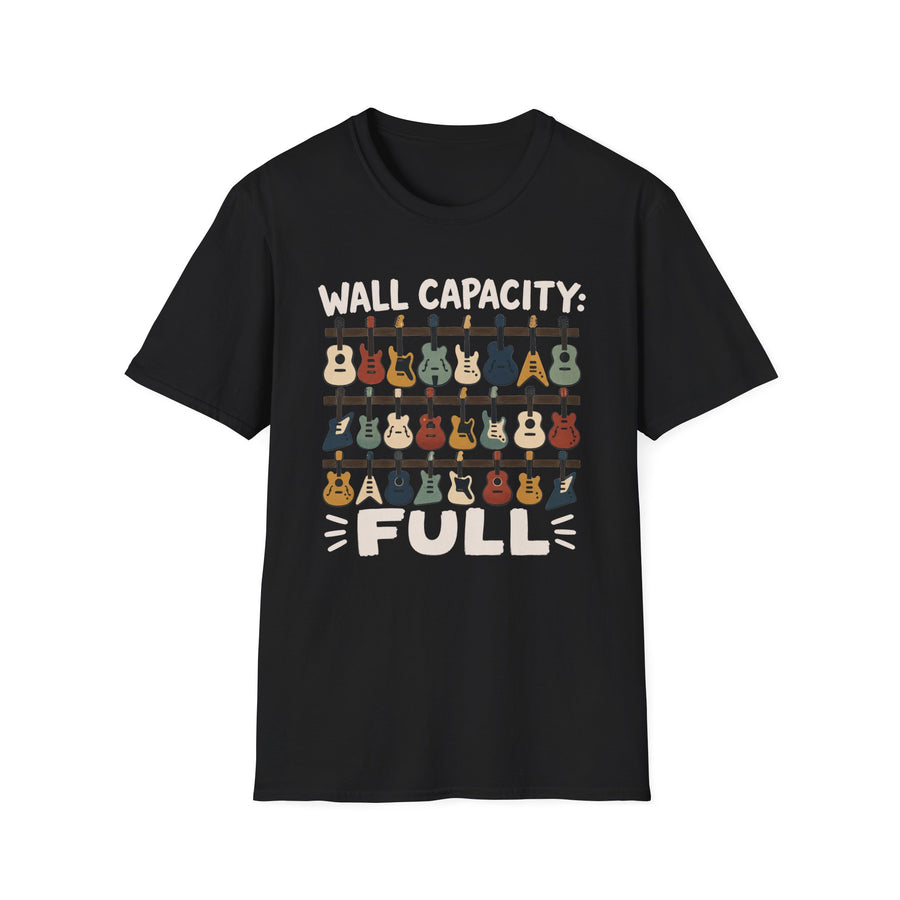 Guitar Wall Capacity T‑Shirt
