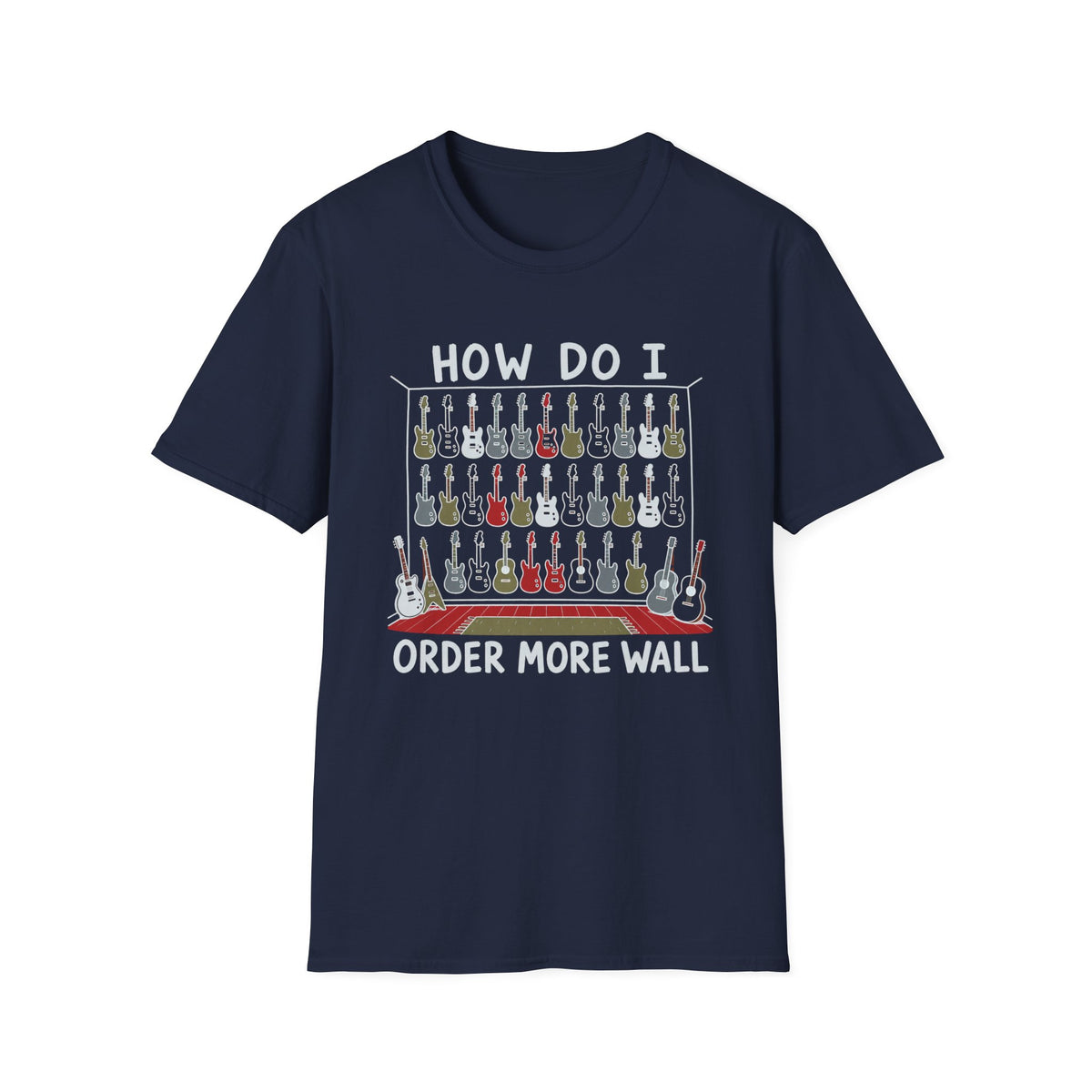 More Wall Guitar Collection T-Shirt