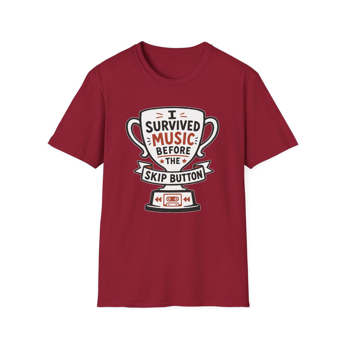 I Survived Music Before the Skip Button T-Shirt
