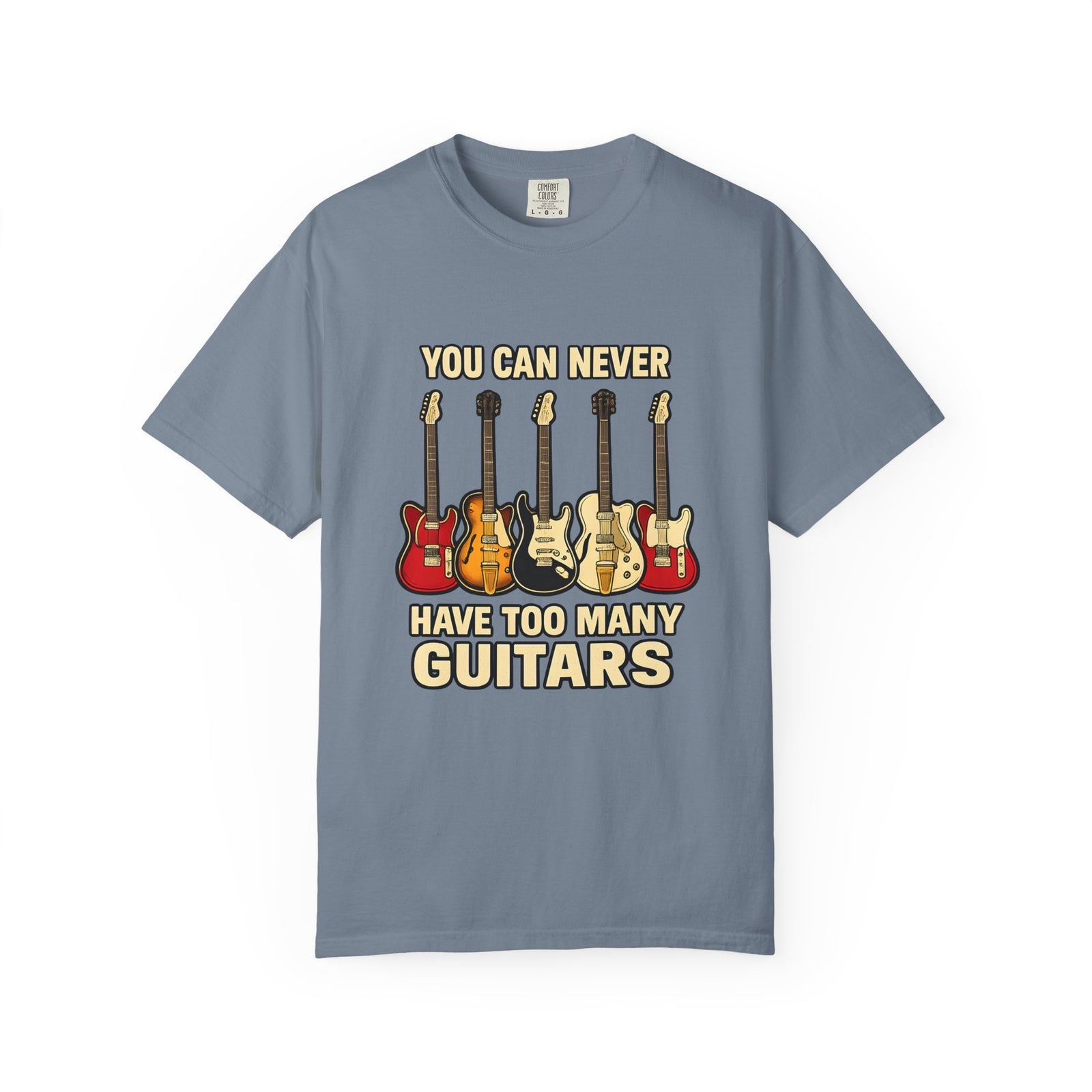 Too Many Guitars T‑Shirt