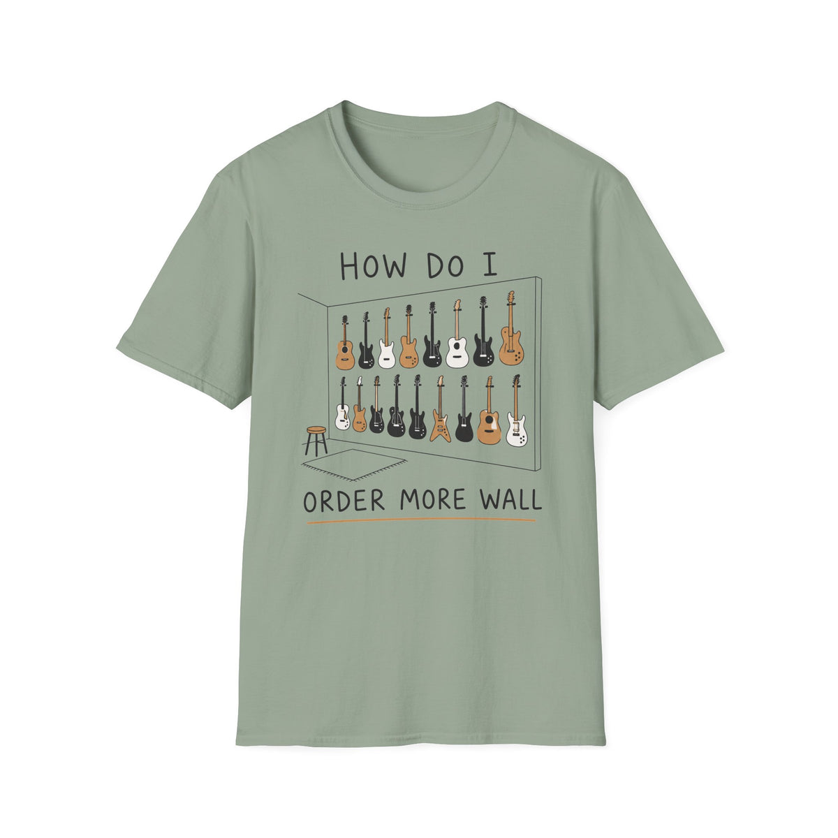 How Do I Order More Wall Line-Art T-Shirt