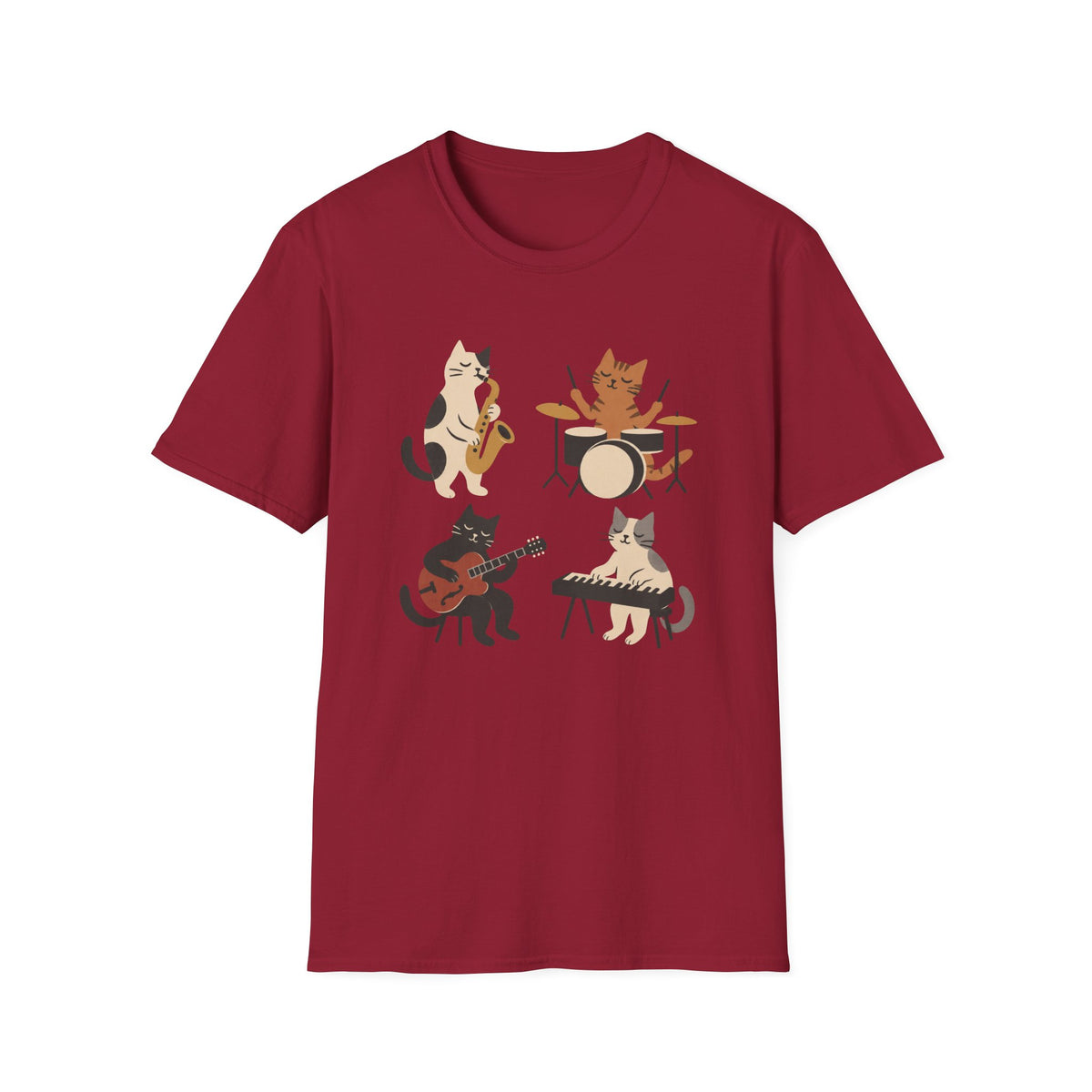 Cat Band T-Shirt