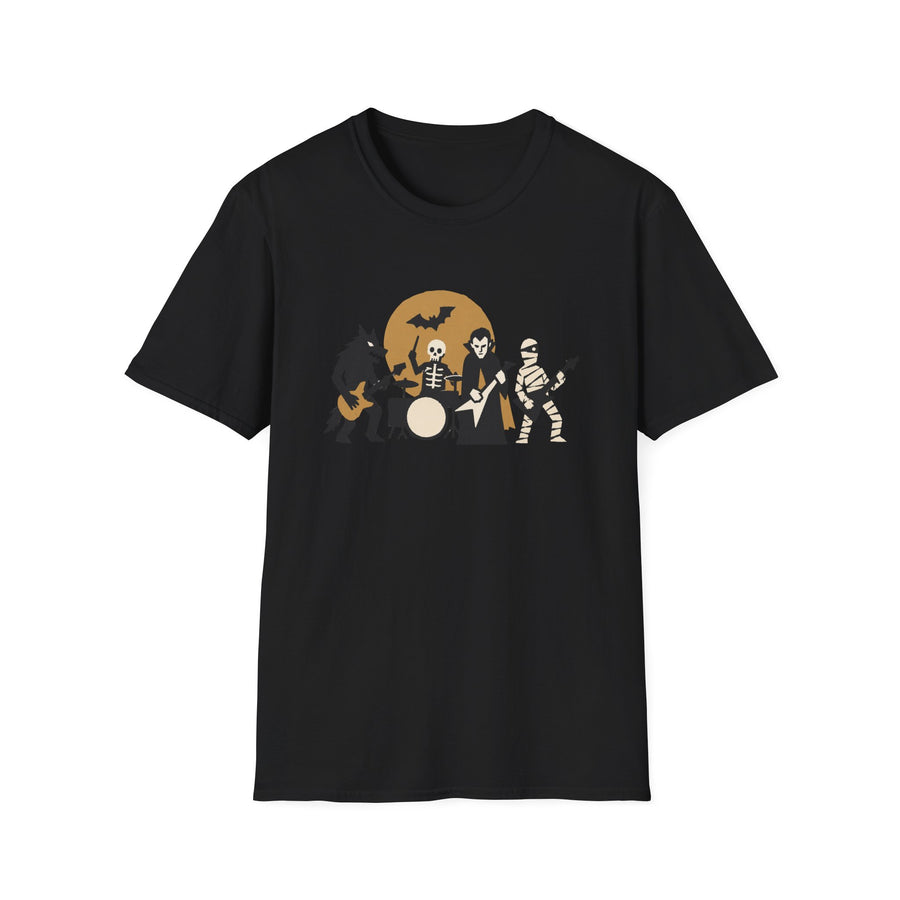 Halloween Monster Band T-Shirt