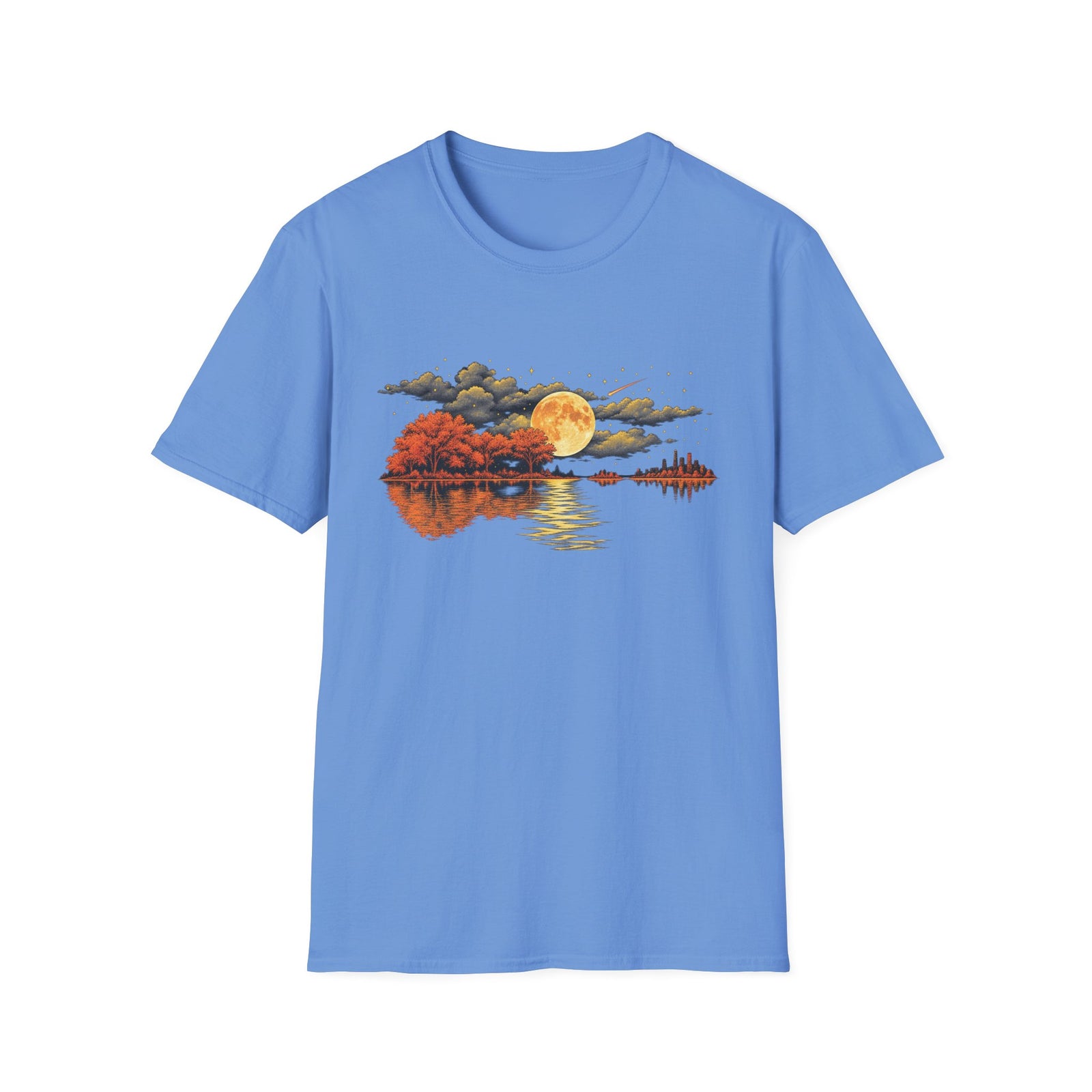 Moonlit Guitar T-Shirt