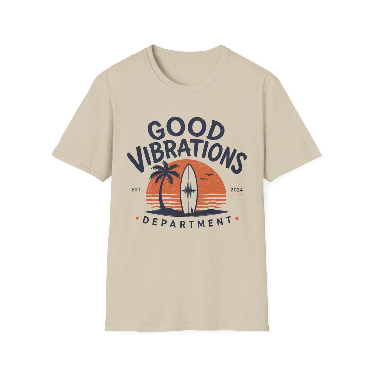 Good Vibrations Surf Music T-Shirt