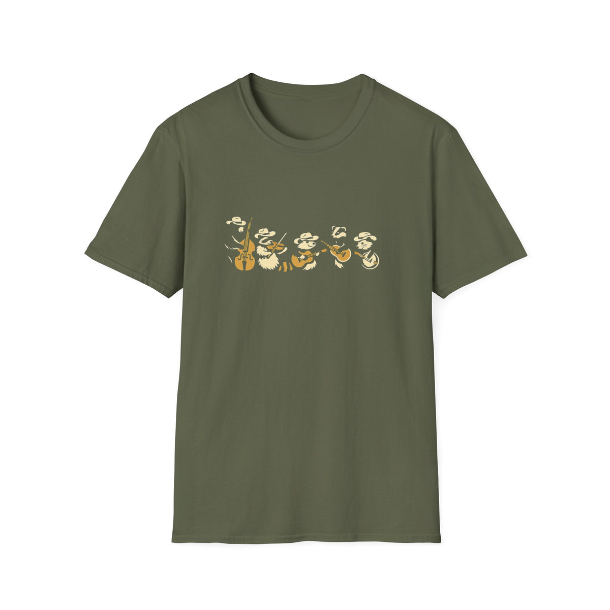 Bluegrass Animals Band T-Shirt