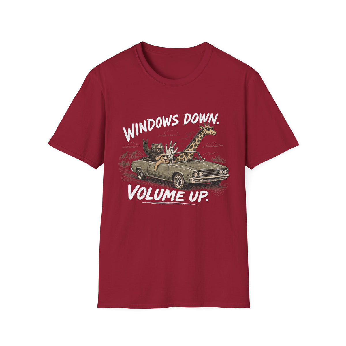 Windows Down, Volume Up T-Shirt