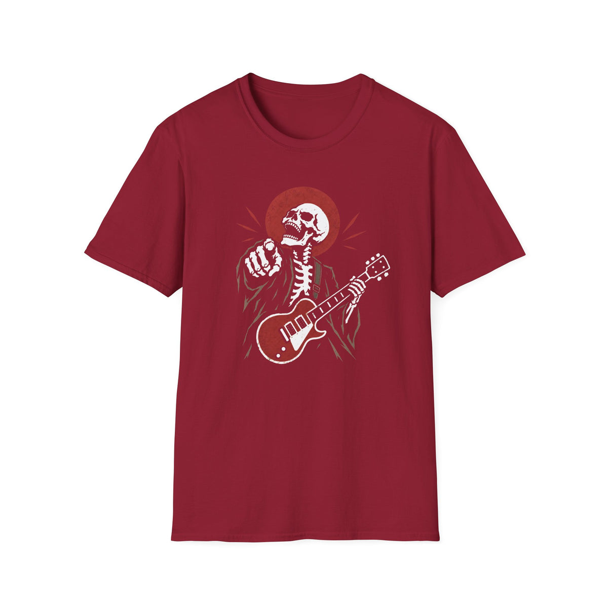 Skeleton Guitarist T‑Shirt
