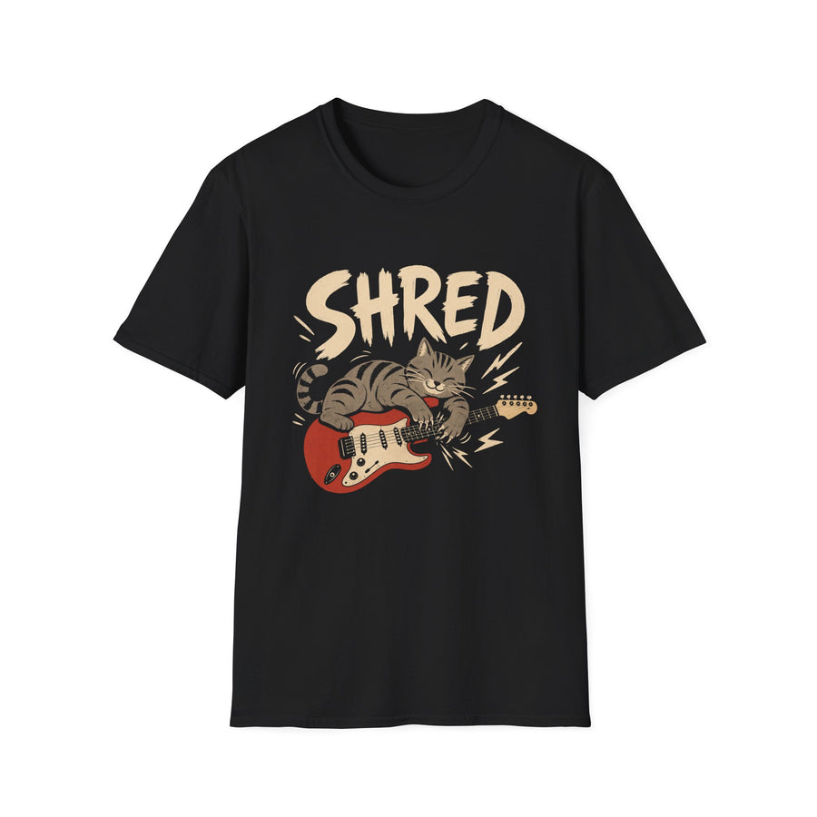 Shred Guitar Cat T-Shirt