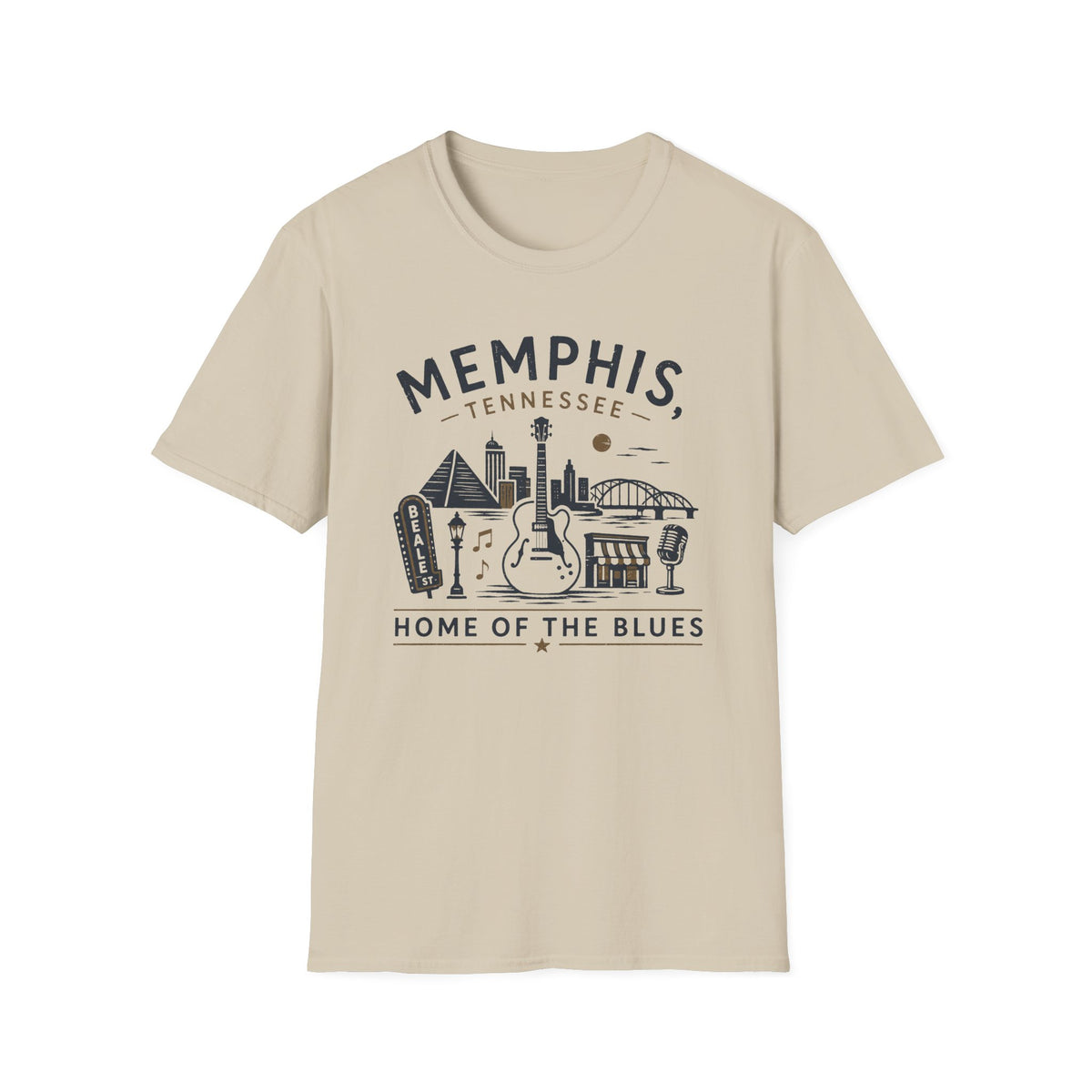 Memphis Home Of The Blues T-Shirt