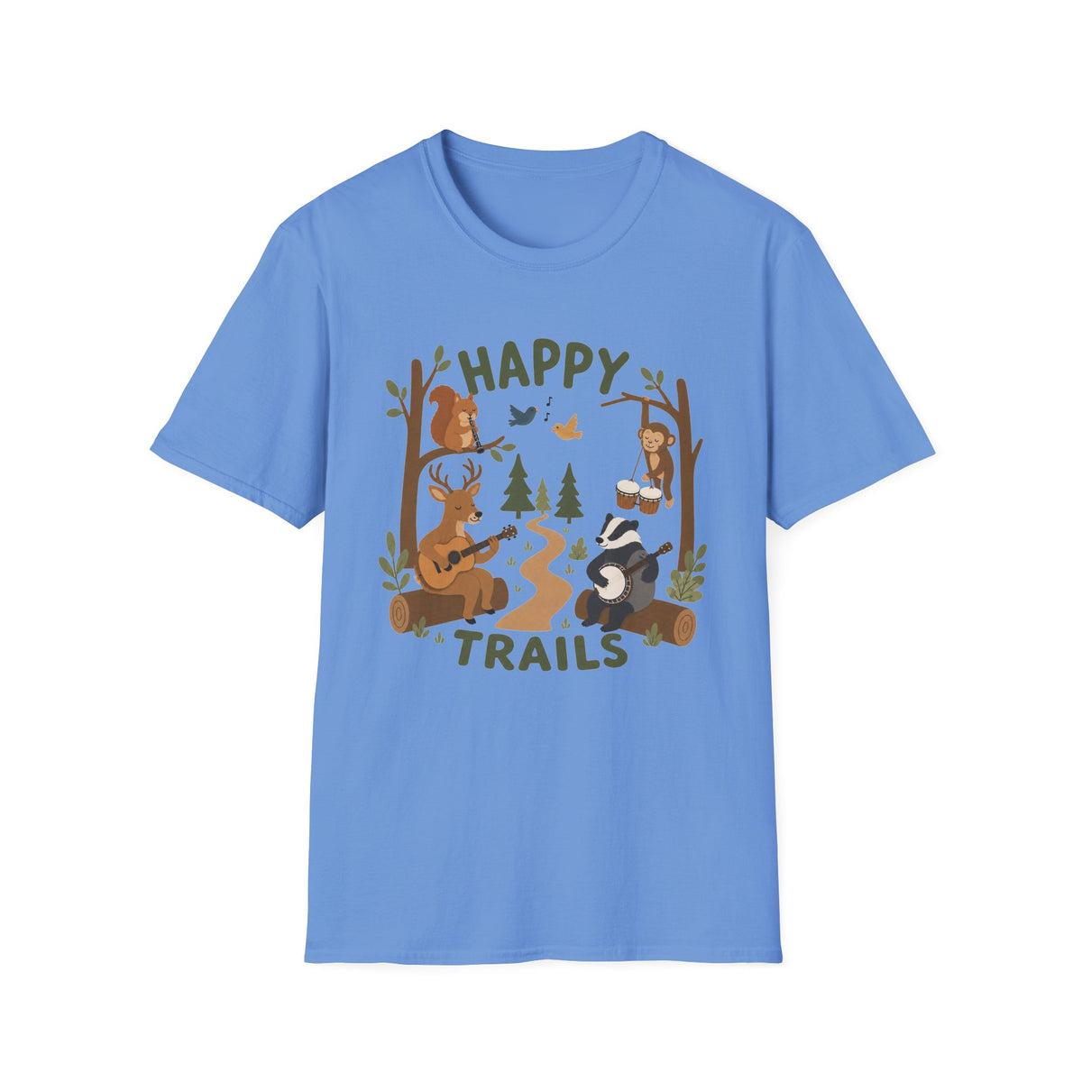 Happy Trails Music Animals T-Shirt