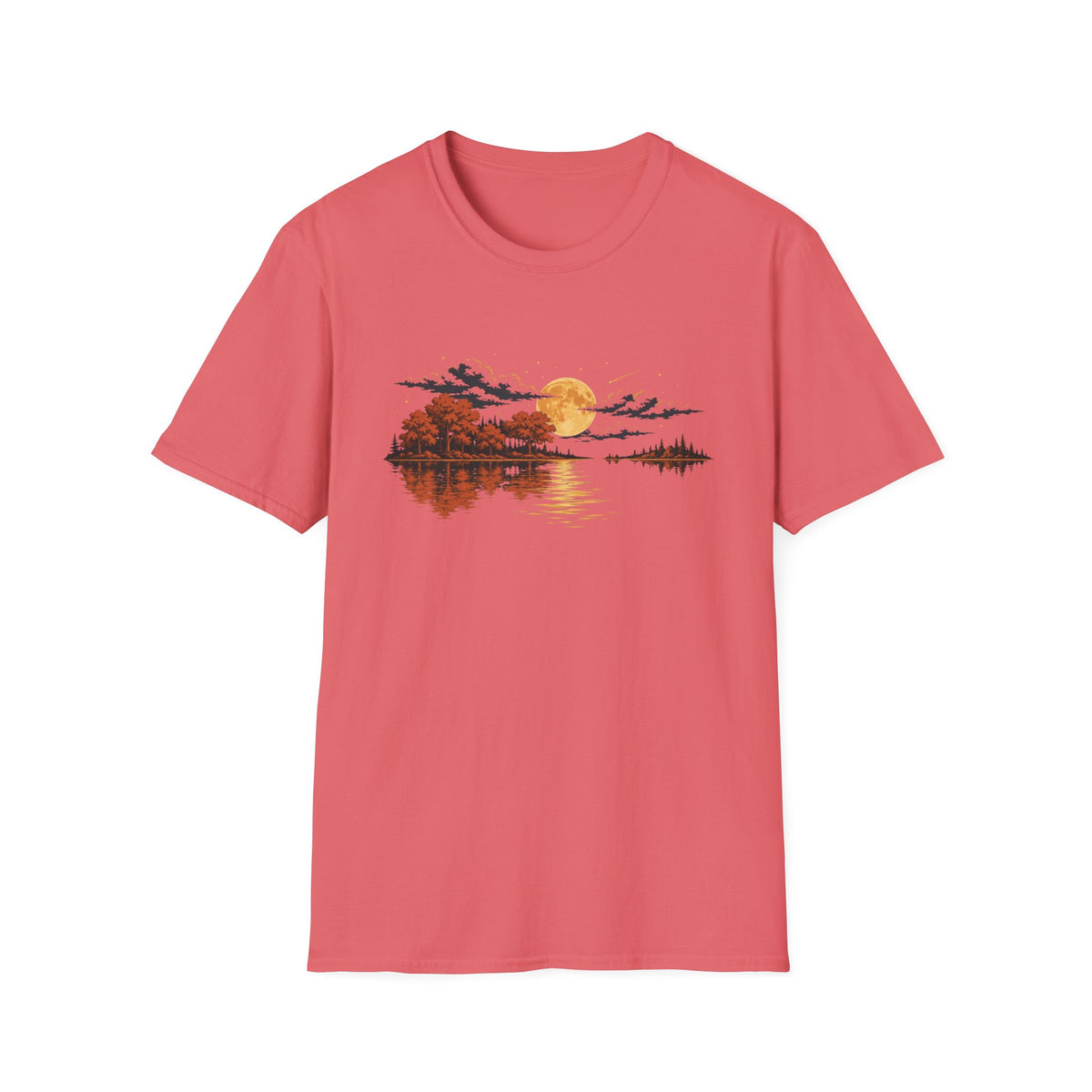 Guitar Nature Reflection T-Shirt
