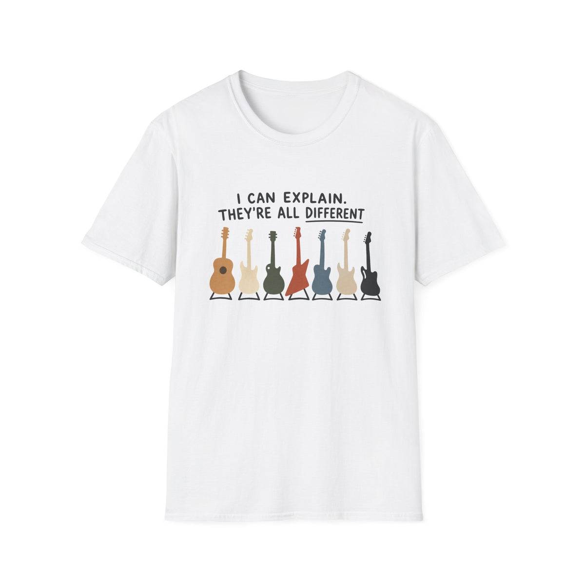 They're All Different T‑Shirt