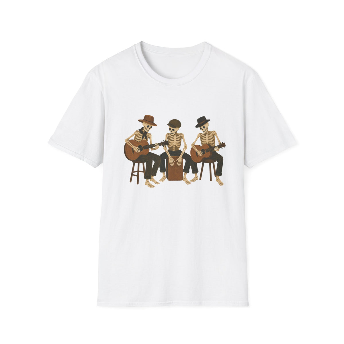 Skeleton Acoustic Band T-Shirt