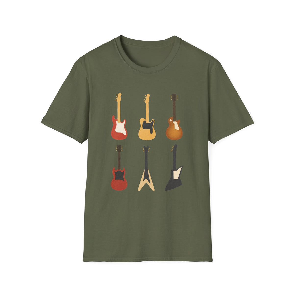 Guitar Models T-Shirt