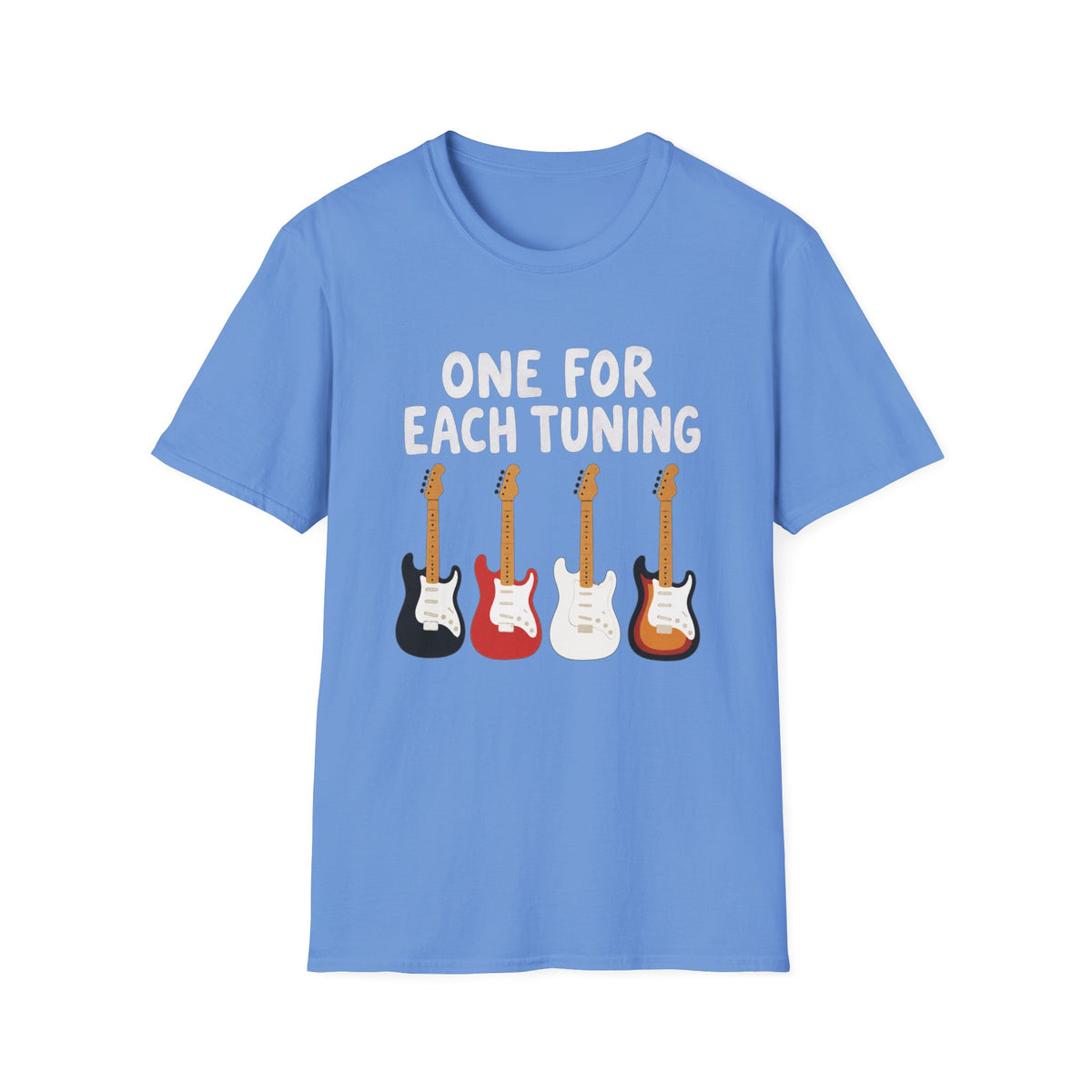 One For Each Tuning Guitar T‑Shirt