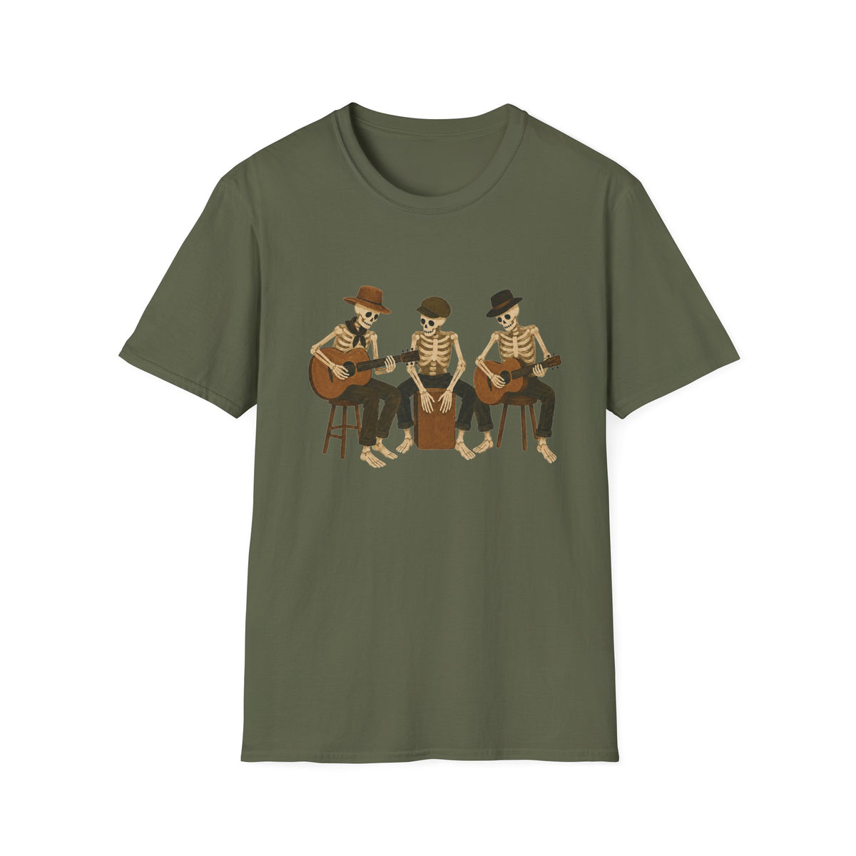 Skeleton Acoustic Band T-Shirt