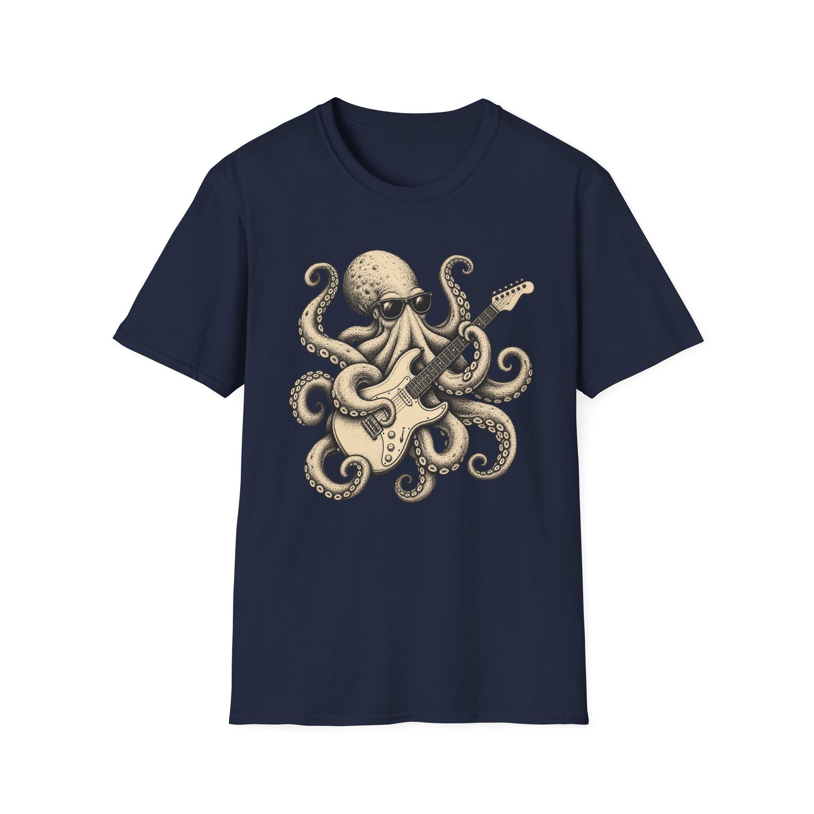 Octopus Guitar T-Shirt