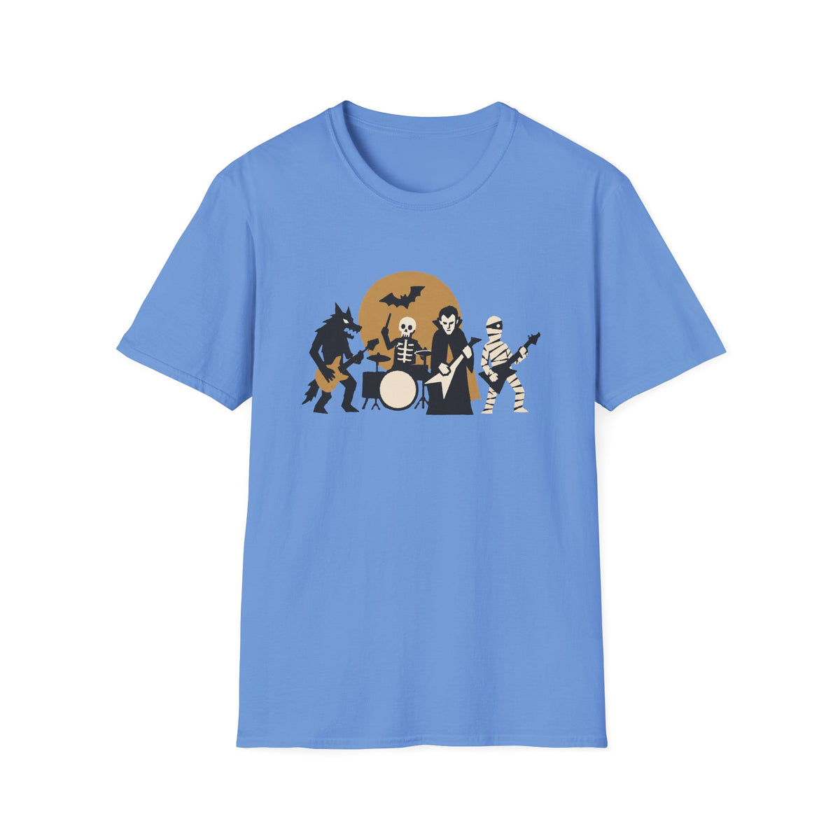 Halloween Monster Band T-Shirt