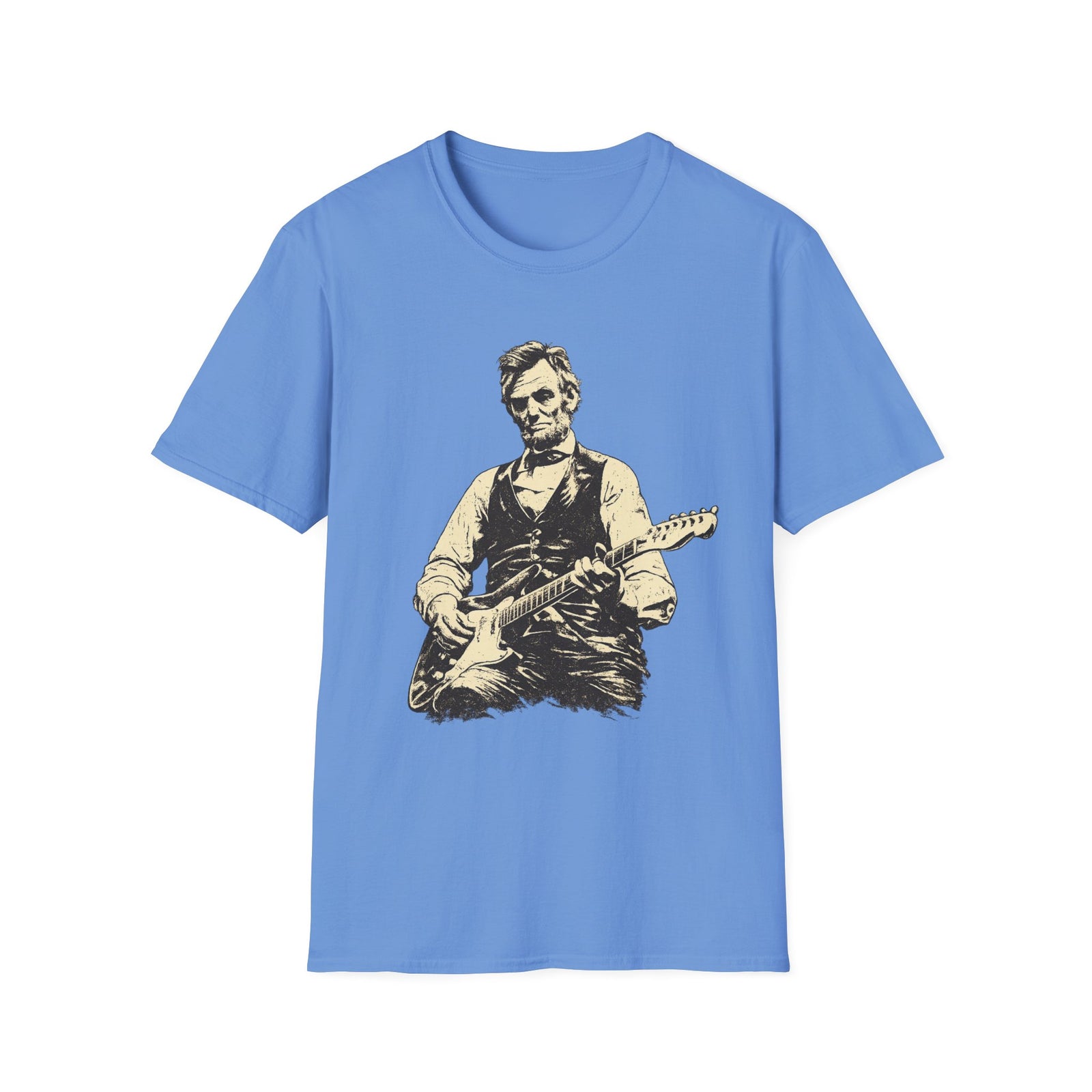 Abraham Lincoln Guitarist T-Shirt