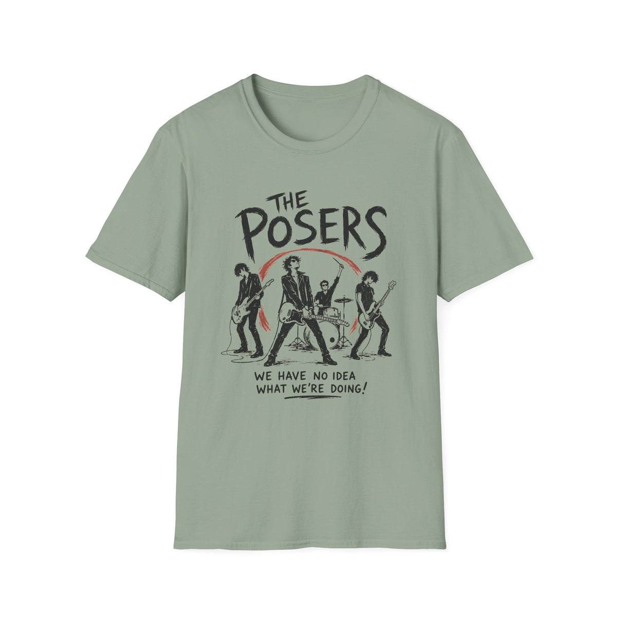 The Posers Band T-Shirt