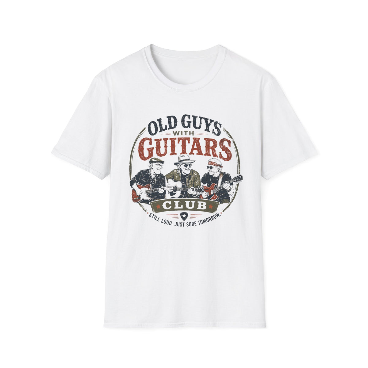 Old Guys With Guitars T-Shirt