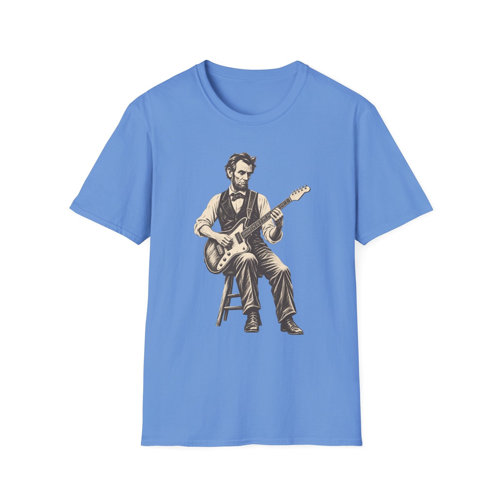 Abraham Lincoln Guitar T-Shirt