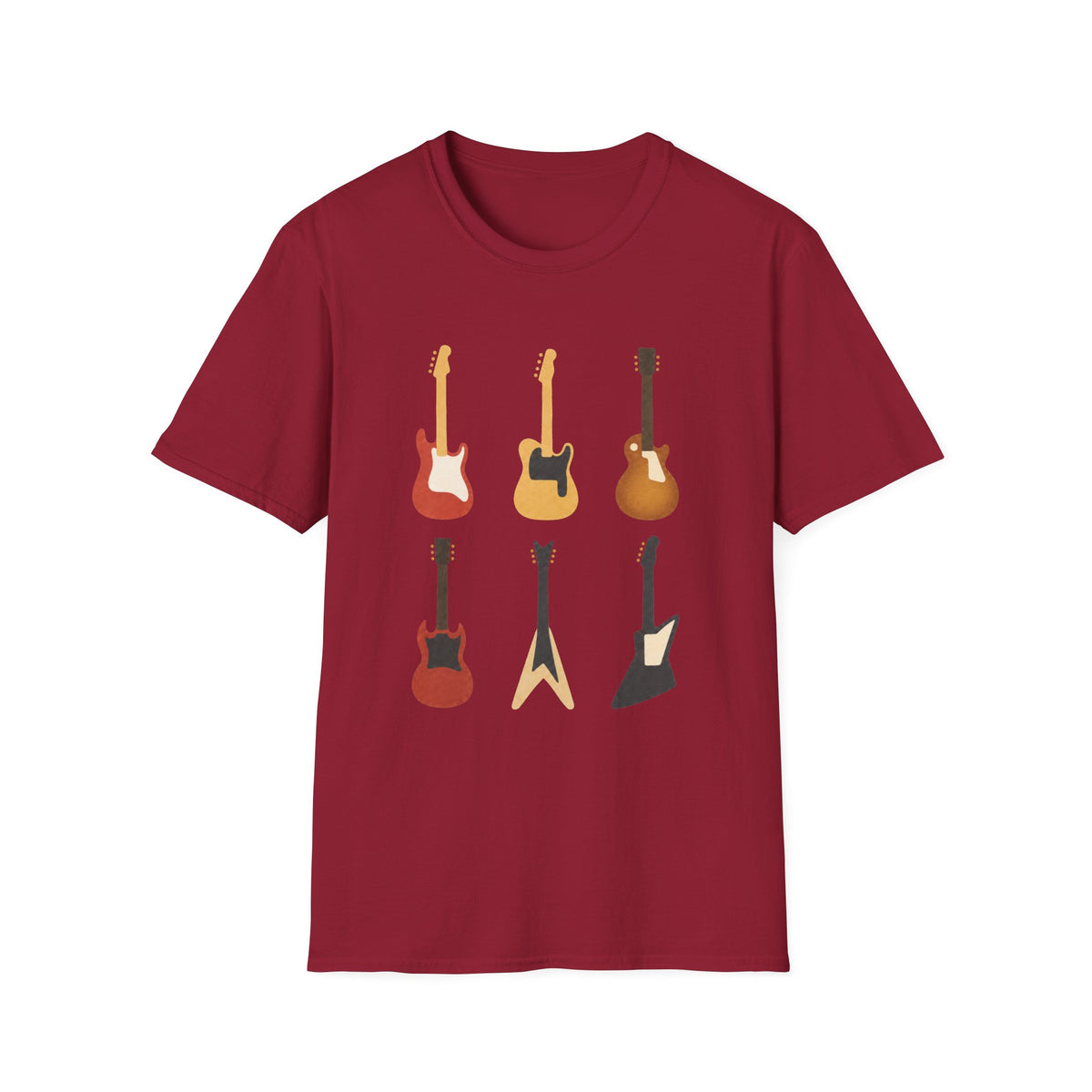 Guitar Models T-Shirt