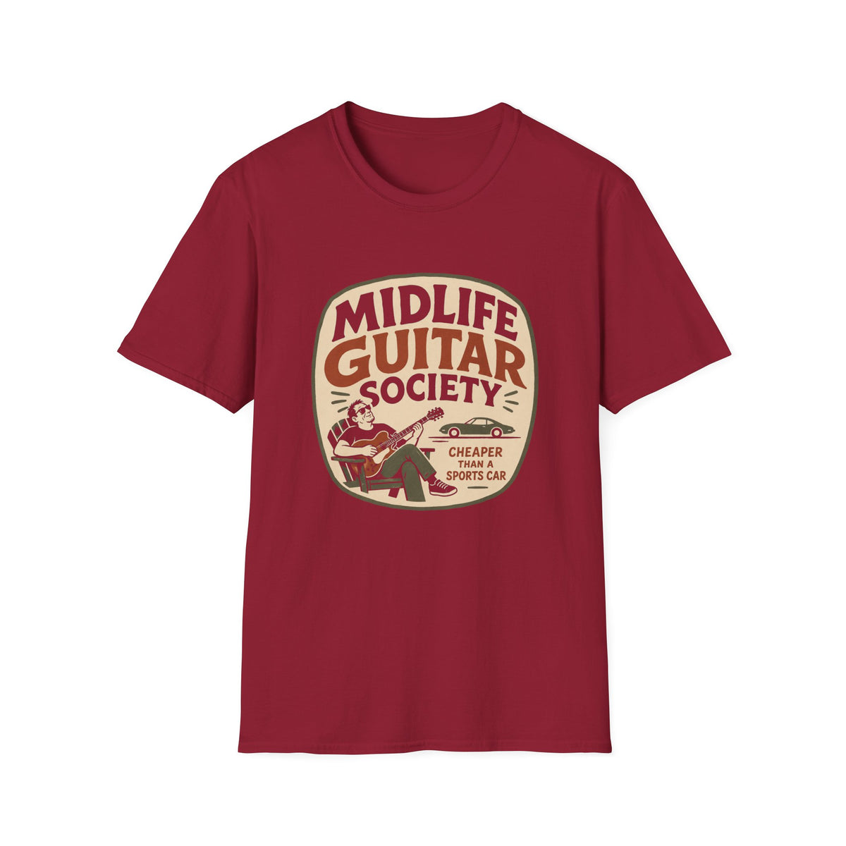 Midlife Guitar Society T‑Shirt