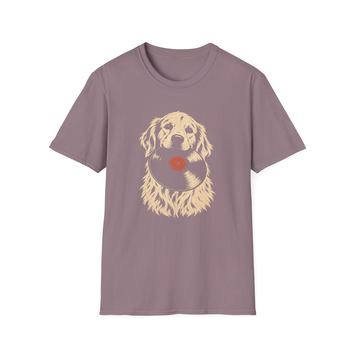 Vinyl Record Dog T-Shirt