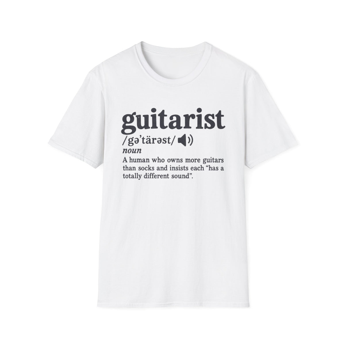 Guitarist Definition T-Shirt
