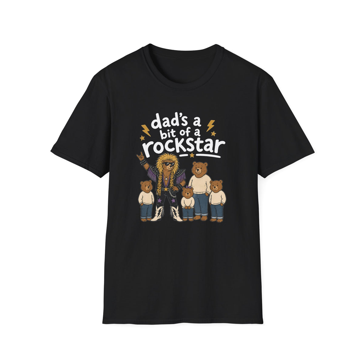 Dad’s a Bit of a Rockstar T‑Shirt