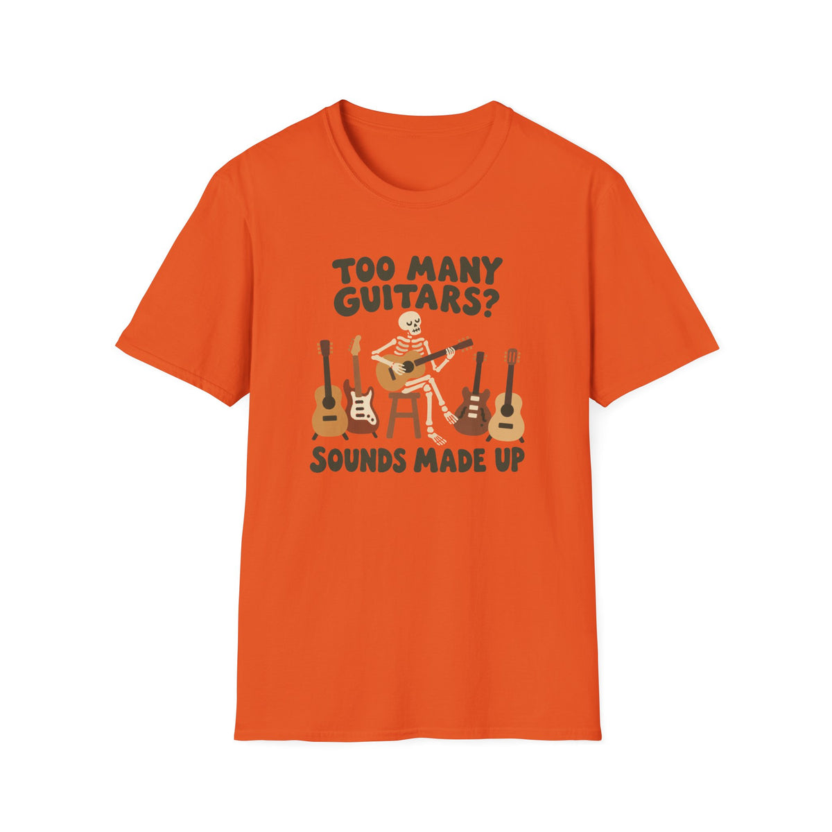 Too Many Guitars T-Shirt