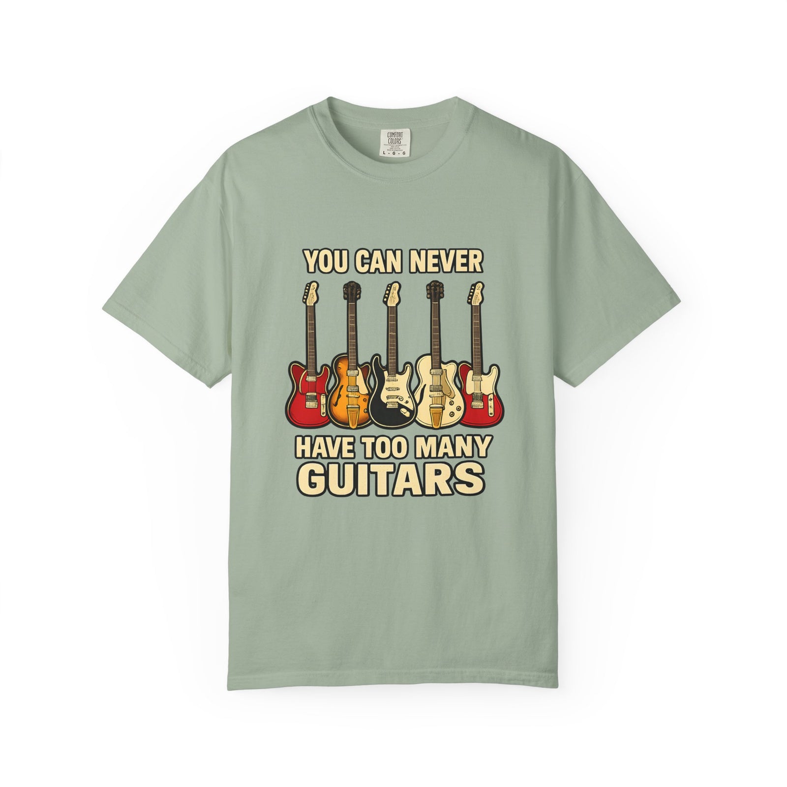 Too Many Guitars T‑Shirt
