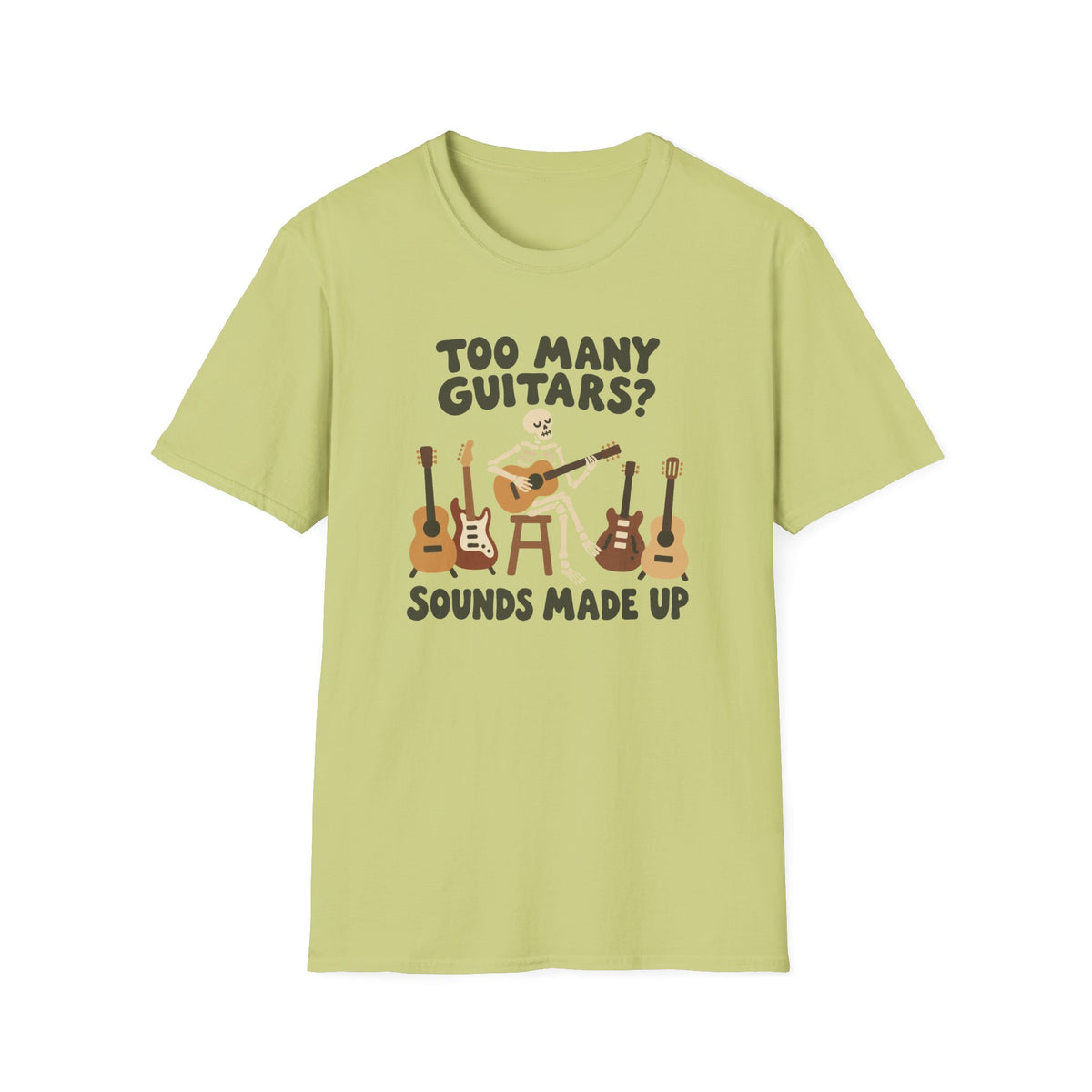 Too Many Guitars T-Shirt