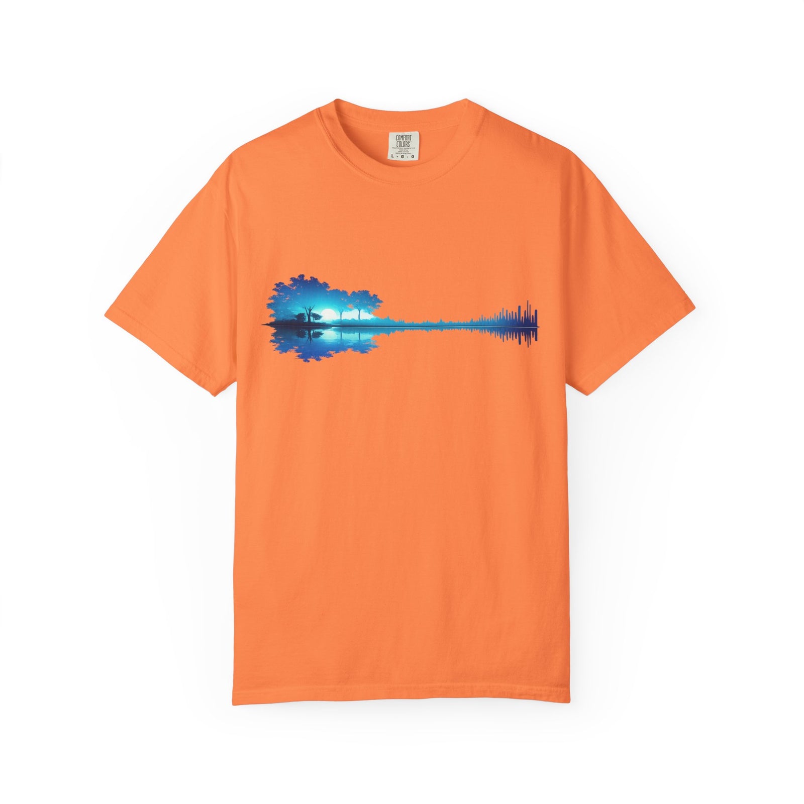 Guitar Soundwave Nature T-Shirt
