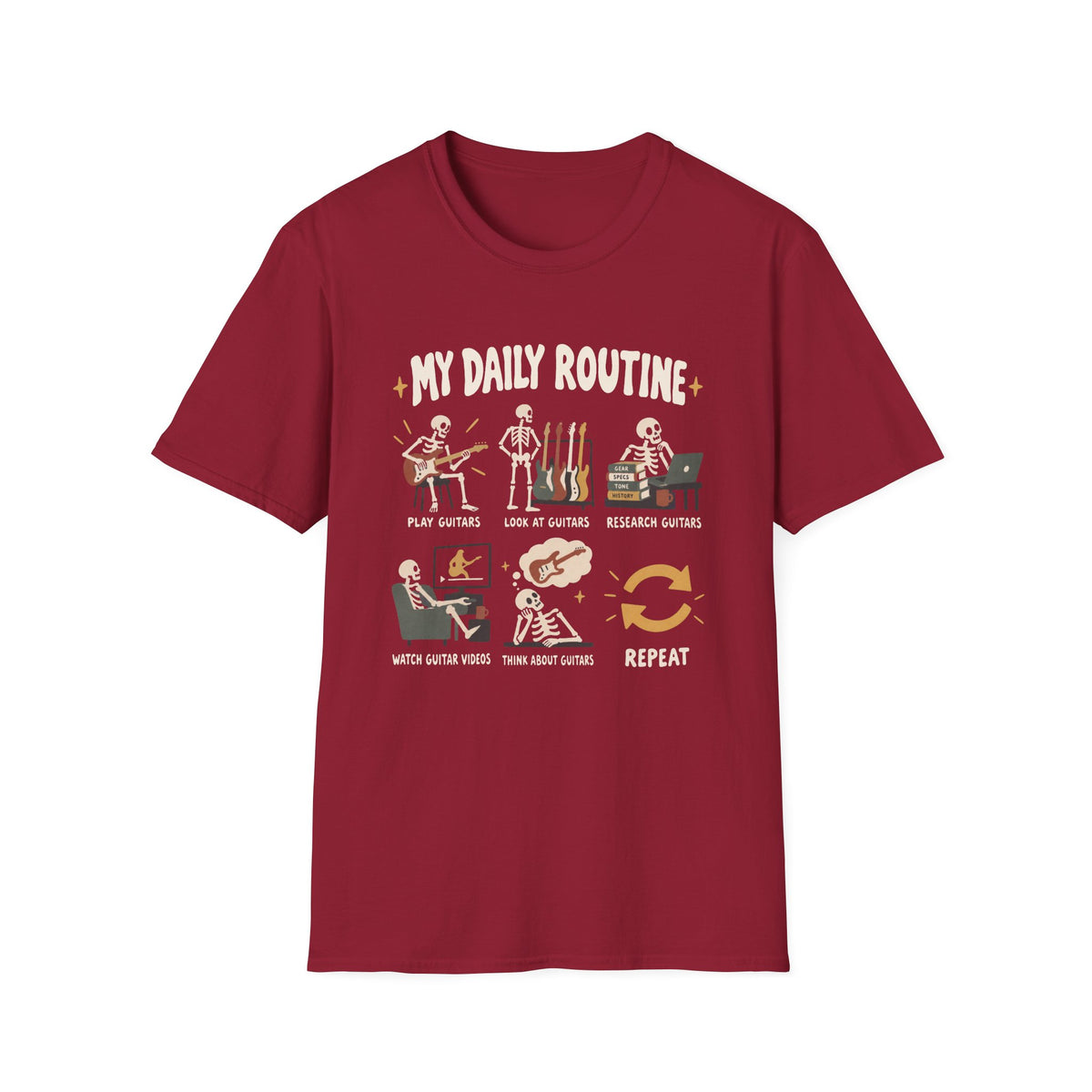 Guitar Routine T‑Shirt