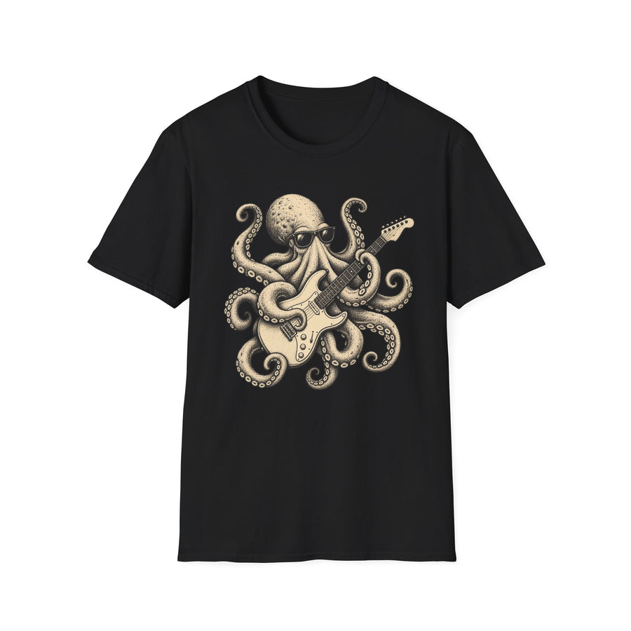 Octopus Guitar T-Shirt