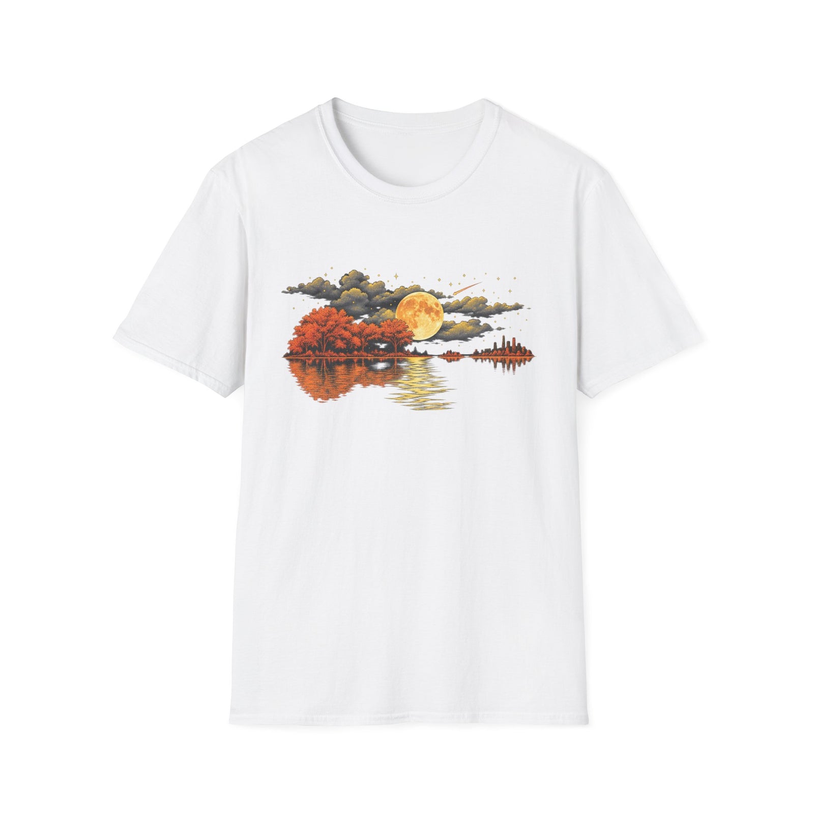 Moonlit Guitar T-Shirt