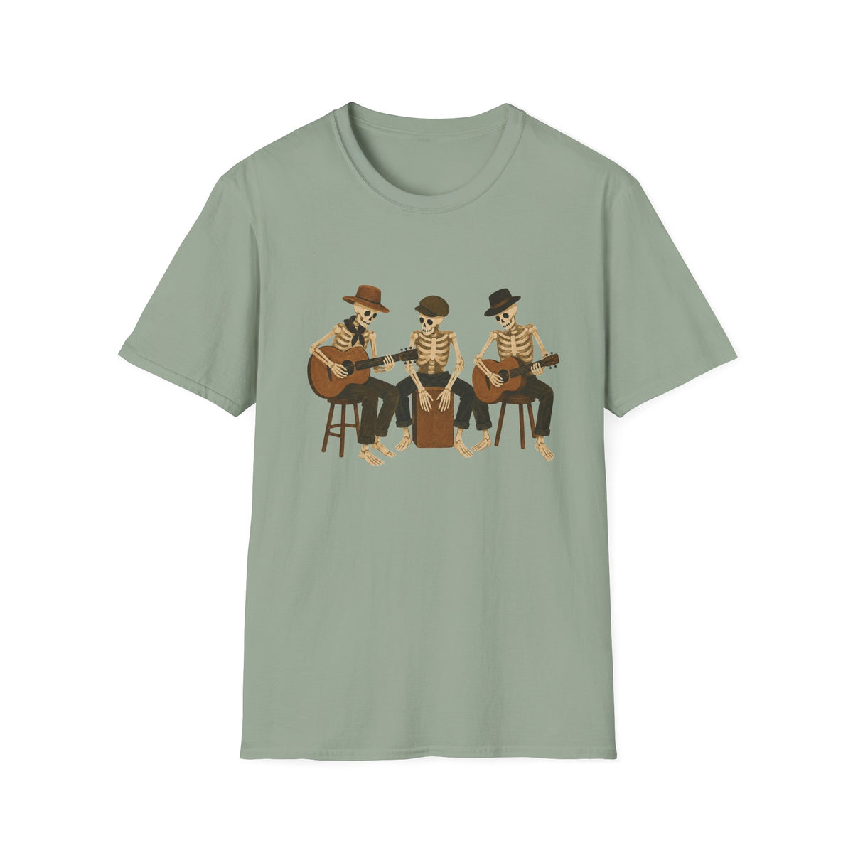 Skeleton Acoustic Band T-Shirt