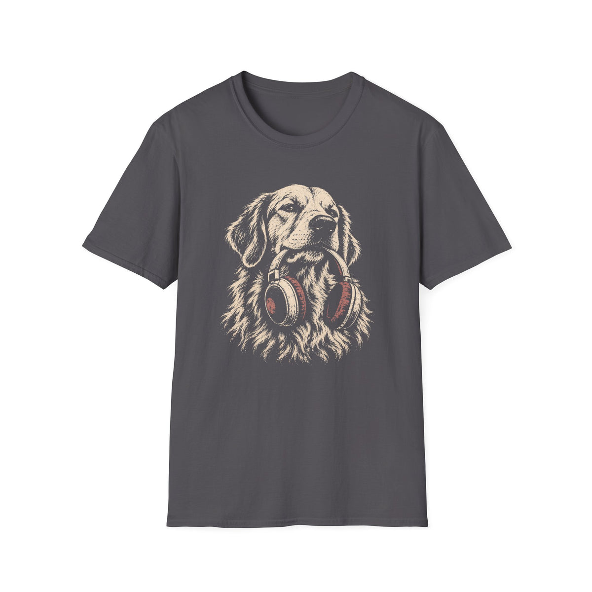 Dog Headphones T-Shirt
